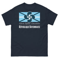 Thumbnail for T-shirt Bayonne marine - Liberté, Égalité, Chocolatine