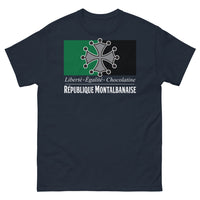 Thumbnail for T-shirt Montalbanaise marine - Liberté Égalité Chocolatine