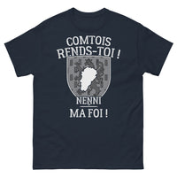 Thumbnail for T-shirt Comtois marine - Comtois, rends-toi, nenni ma foi !