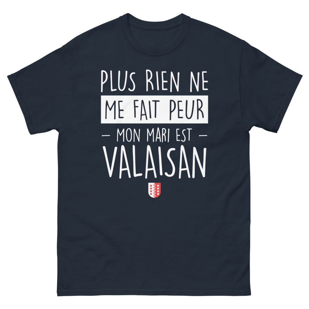 T-shirt Valaisan marine - Plus rien ne me fait peur