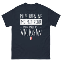 Thumbnail for T-shirt Valaisan marine - Plus rien ne me fait peur