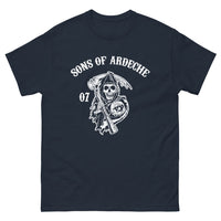 Thumbnail for T-shirt Ardèche marine - Esprit de village et pétanque