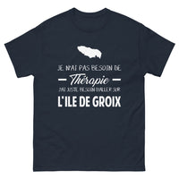 Thumbnail for T-shirt Bretagne marine - Je n'ai pas besoin de thérapie