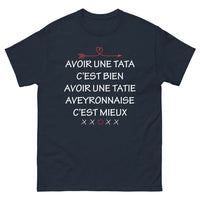 Thumbnail for T-shirt Aveyron marine - Au-delà de la Tata