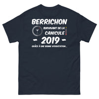 Thumbnail for T-shirt Berry marine - Survivant de la canicule 2019