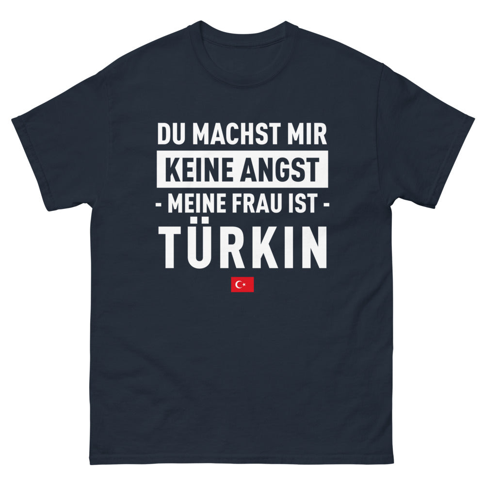 T-shirt Turquie marine - Du courage et de l'humour
