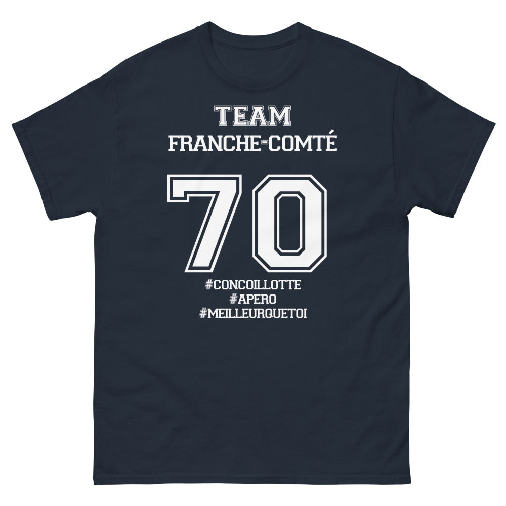 T-shirt Franche-Comté marine - Meilleur Qu'Apero