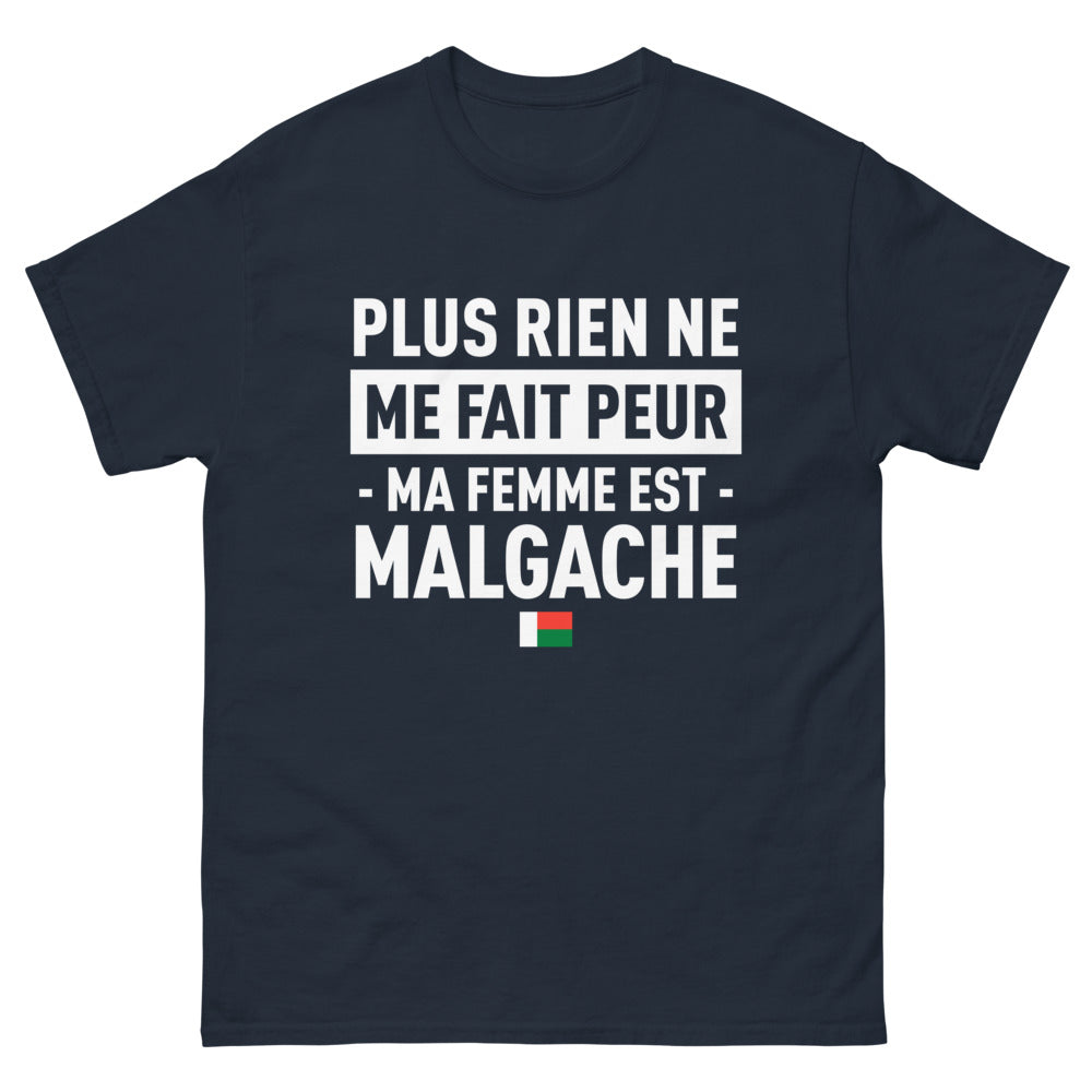 T-shirt Madagascar marine - Plus rien ne me fait peur