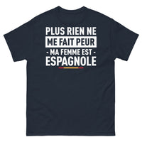 Thumbnail for T-shirt Espagne marine - Plus rien ne me fait peur