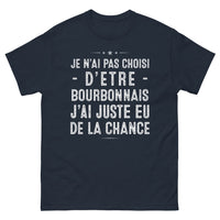 Thumbnail for T-shirt Bourbonnais marine - Je n'ai pas choisi d'être Bourbonnais