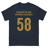 Thumbnail for T-shirt Nivernais marine - Un jour, toujours
