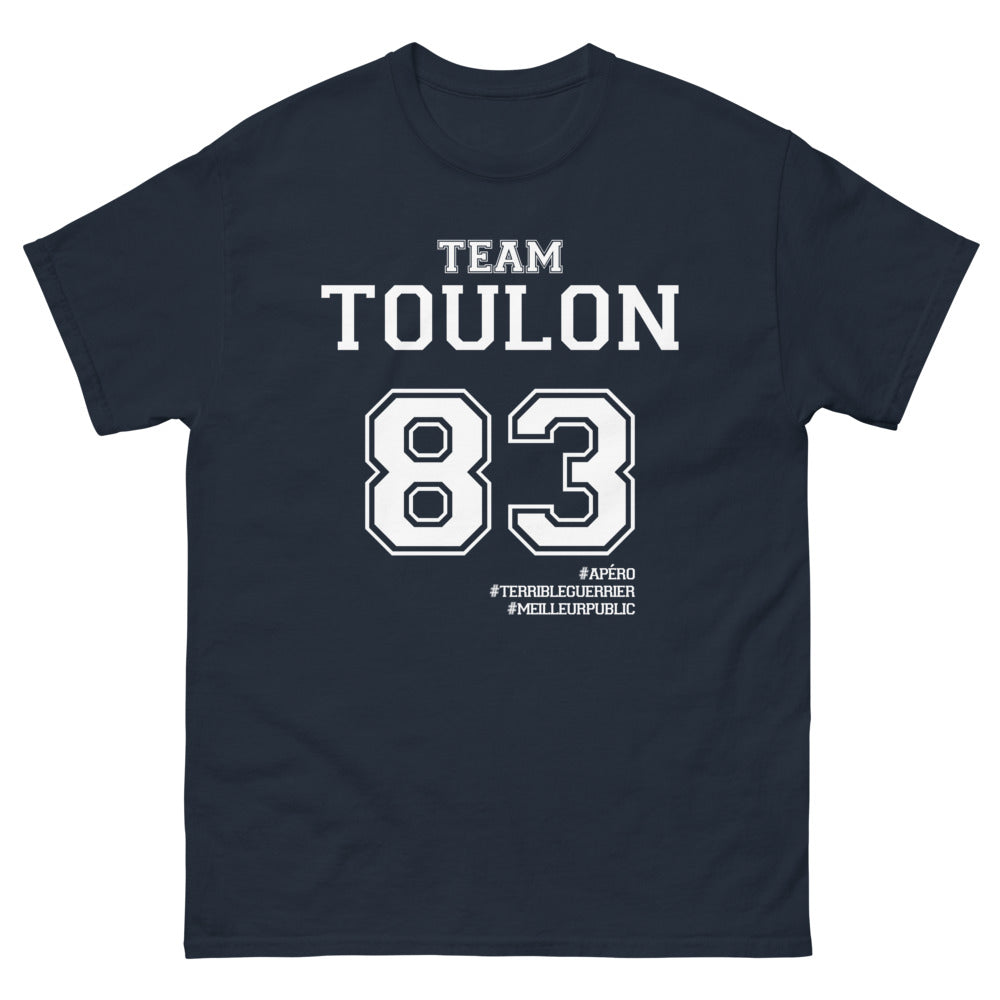 T-shirt Toulon 83 marine - Apéro Terrible Guerrier