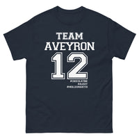 Thumbnail for T-shirt Aveyron marine - Chocolatine et Aligot avec humour