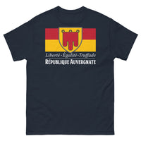 Thumbnail for T-shirt Auvergne marine - Liberté, Égalité, Truffade