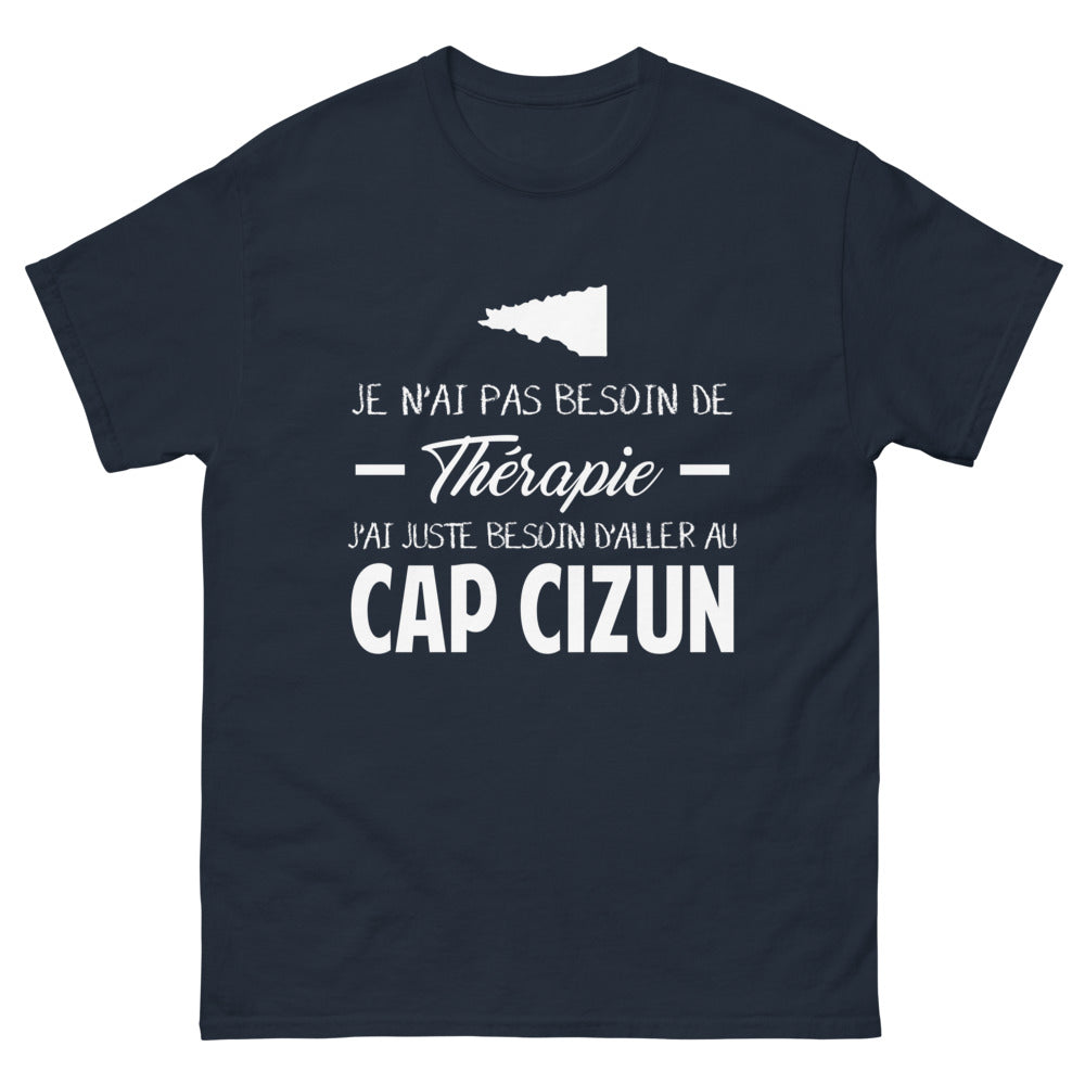 T-shirt Cap Cizun marine - Thérapie non requise