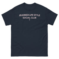 Thumbnail for T-shirt Lifestyle marine - Vivez le jeudi avec humour