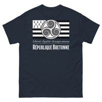 Thumbnail for T-shirt Bretagne marine - Liberté, Égalité, Kouign-amann
