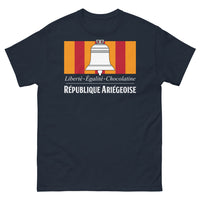 Thumbnail for T-shirt Ariège marine - Liberté, Égalité, Chocolatine