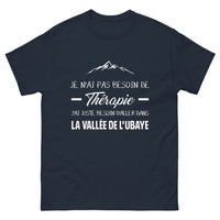 Thumbnail for T-shirt Vallée de l'Ubaye marine - Thérapie à la montagne