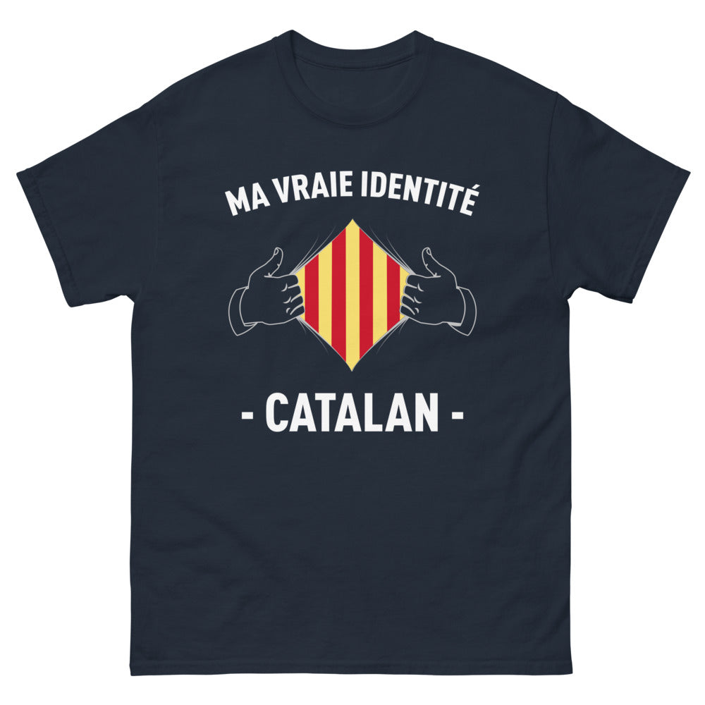 T-shirt Catalogne marine - Ma Vraie Identité Catalane
