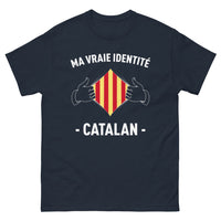 Thumbnail for T-shirt Catalogne marine - Ma Vraie Identité Catalane