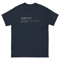 Thumbnail for T-shirt Italie marine - Vaf Fan Cu Lo, humour italien