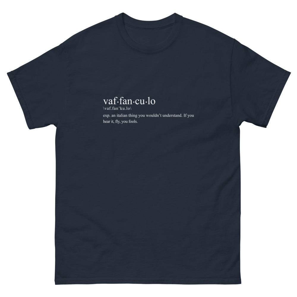 T-shirt Italie bleu marine - Vaffanculo, humour et fierté italienne