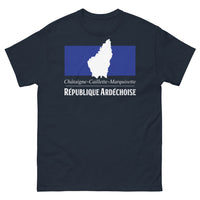 Thumbnail for T-shirt Ardèche marine - Châtaigne Caillette République