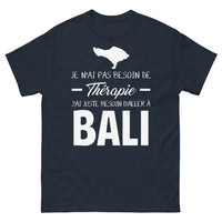 Thumbnail for T-shirt Bali marine - Je n'ai pas besoin de thérapie