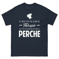 Thumbnail for T-shirt Perche marine - Je n'ai pas besoin de thérapie