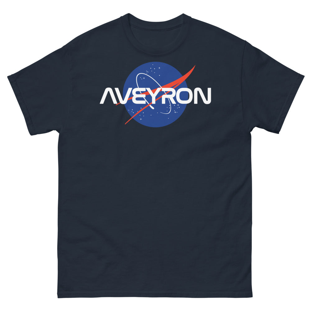 T-shirt Aveyron marine - Illustration de fierté locale