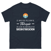 Thumbnail for T-shirt Bassin d'Arcachon marine - Thérapie Non Nécessaire