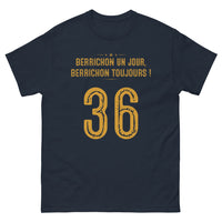 Thumbnail for T-shirt Berry marine - Berrichon un jour, Berrichon toujours