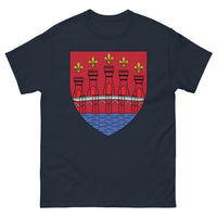 Thumbnail for T-shirt Bordeaux marine - Armoiries de la ville
