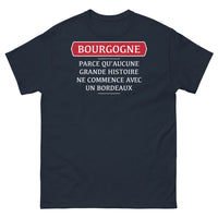 Thumbnail for T-shirt Bourgogne marine - L'histoire commence ici