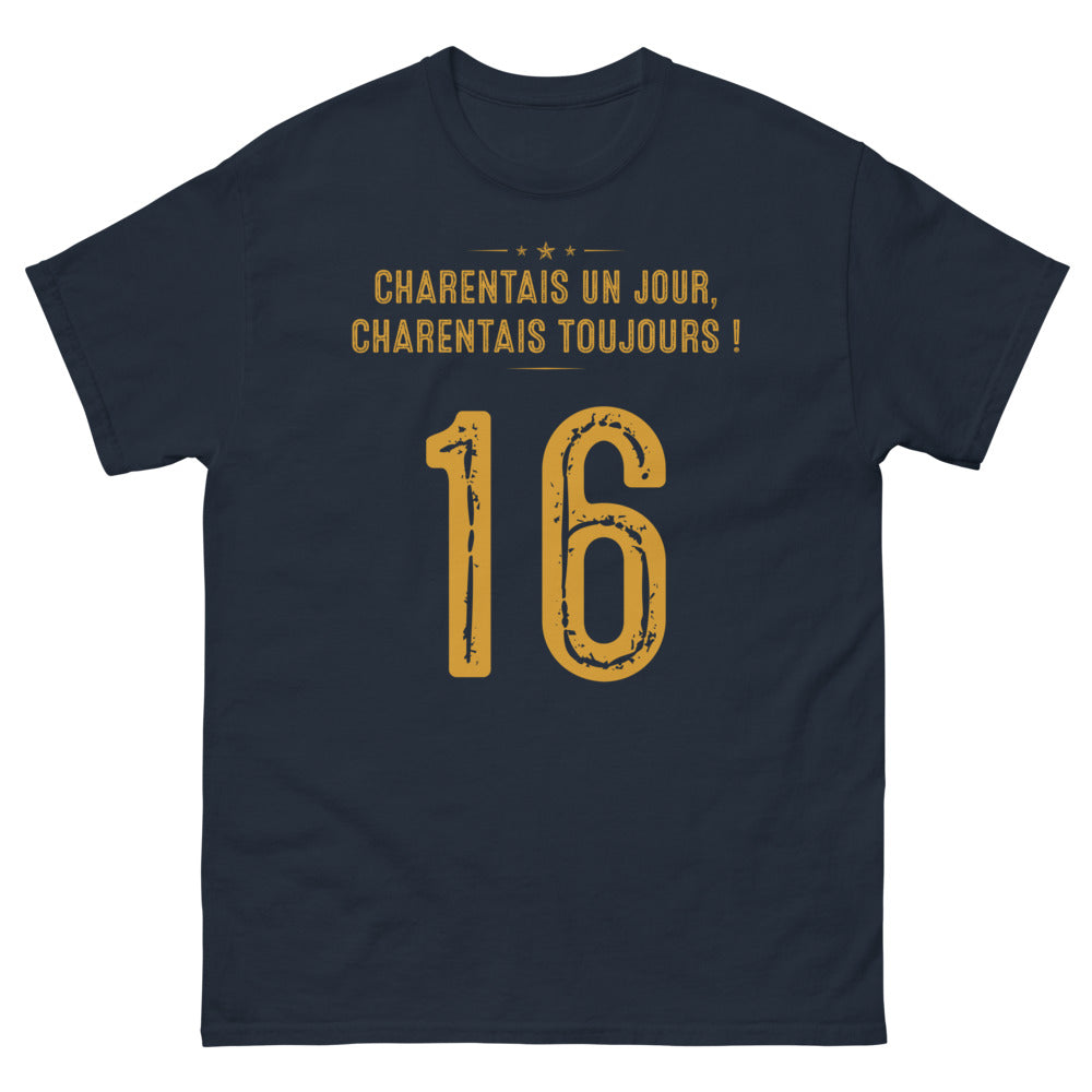T-shirt Charente marine - Charentais Un Jour, Charentais Toujours