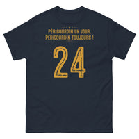 Thumbnail for T-shirt Périgord marine - Périgourdin un jour, Périgourdin toujours