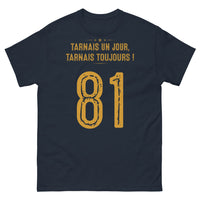 Thumbnail for T-shirt Tarn noir dos - Tarnais un jour, Tarnais toujours
