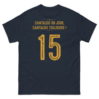 Thumbnail for T-shirt Cantalou marine - Cantalou un jour, Cantalou toujours