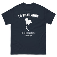 Thumbnail for T-shirt Thaïlande marine - La Thaïlande, là où mon histoire commence