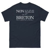 Thumbnail for T-shirt Bretagne marine - Je ne suis pas français, je suis breton