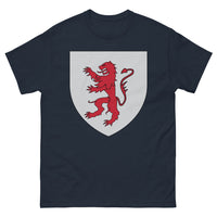 Thumbnail for T-shirt Écosse marine - Lion Rampant, symbole de fierté
