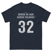 Thumbnail for T-shirt Gersois marine - Gersois un jour, Gersois toujours