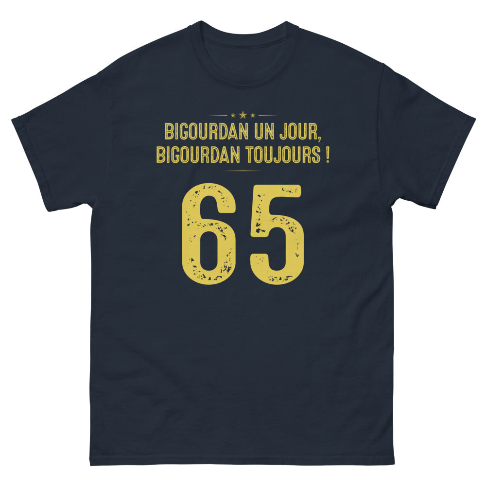 T-shirt Bigourdan marine - Un jour Bigourdan toujours