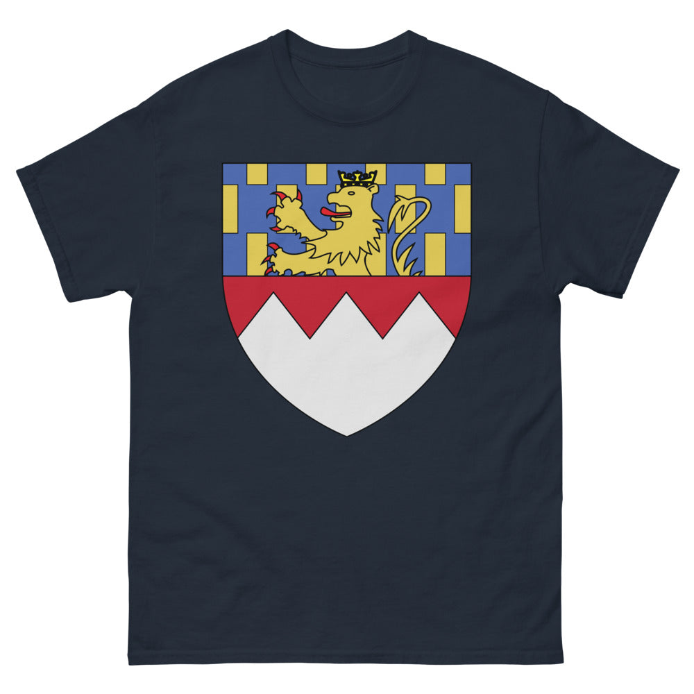 T-shirt Zell am See noir dos - Arms of Zell am See