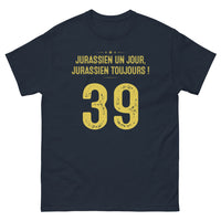 Thumbnail for T-shirt Jura noir dos - Jurassien Un Jour, Jurassien Toujours
