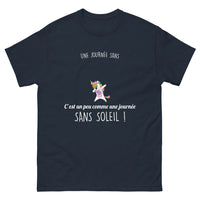 Thumbnail for T-shirt Bretagne marine - Une journée sans crêpe, c'est un peu comme une journée sans soleil
