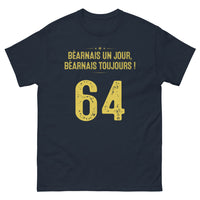 Thumbnail for T-shirt Béarnais marine - Un jour, toujours Béarnais