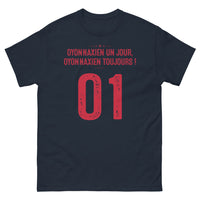 Thumbnail for T-shirt Oyonnax marine - Un jour, Oyonnaxien toujours