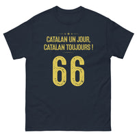 Thumbnail for T-shirt Catalan marine - Catalan un jour, Catalan toujours